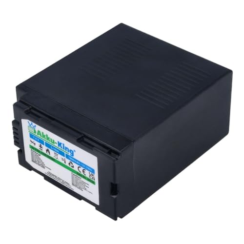 Akku-King Akku kompatibel mit Panasonic CGA-D54, CGA-D54S, CGR-D54S - Li-Ion 7800mAh - für Panasonic AG-DVC180A, AG-DVC30, AG-DVC60 von Akku-King