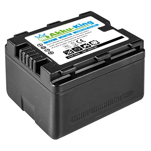 Akku-King Akku kompatibel mit Panasonic VBN130, VBN130E, VBN130E-K, VBN260, VBN260E, VBN260E - Li-Ion 1200mAh - für SD800, SD900, SD909, TM900, HS900, X920M Akku-King Akku kompatibel mit Panasonic VBN130, VBN130E, VBN130E-K, VBN260, VBN260E, VBN260E - Li-Ion 1200mAh - für SD800, SD900, SD909, TM900, HS900, X920M von Akku-King