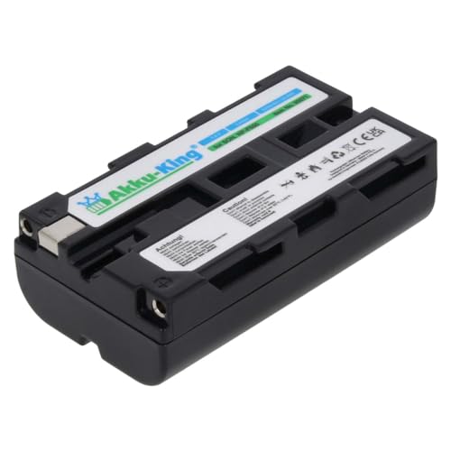 Akku-King Akku kompatibel mit Sony NP-F550 - Li-Ion 3350mAh - schwarz - für DSC-CD100, DCR-TR7000, Blaupunkt SC 884HI8 von Akku-King