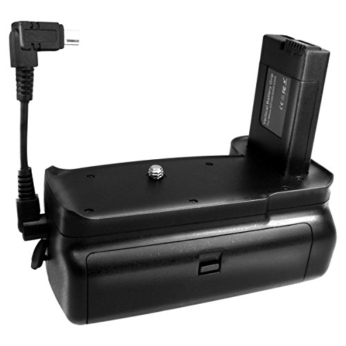 Batteriegriff kompatibel mit Nikon D3100, D3200, D3300 SLR-Digitalkamera, MB-D3100 von Akku-King