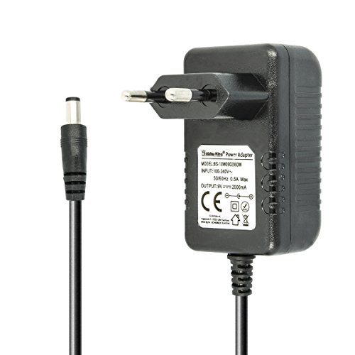 Akku-King Netzteil 9V 2A 18W | 5,5 x 2,5 mm Stecker | Außen Minus -(+ Innen Plus | Universal Ladegerät kompatibel mit Drucker, Konsolen, USB-Hubs, Router, Festplatten von Akku-King