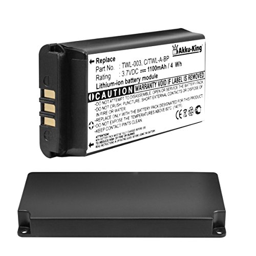 Akku-King Power-Akku kompatibel mit Nintendo DSi, NDSi - ersetzt TWL-003 - Li-Ion 1100mAh mit Akkudeckel schwarz Akku-King Power-Akku kompatibel mit Nintendo DSi, NDSi - ersetzt TWL-003 - Li-Ion 1100mAh mit Akkudeckel schwarz von Akku-King