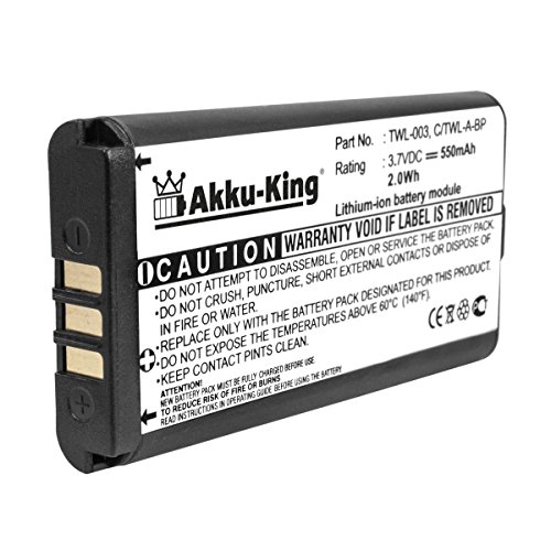 Akku Li-Ion für Nintendo DSi - ersetzt TWL-003 - 550 von Akku-King