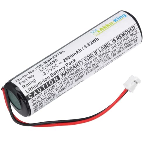 Akku kompatibel mit Nvidia LC18650 - Li-Ion 2600mAh - für P2570, Shield TV, für Holex Taschenlampe Akku kompatibel mit Nvidia LC18650 - Li-Ion 2600mAh - für P2570, Shield TV, für Holex Taschenlampe von Akku-King