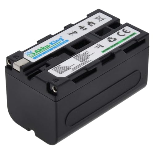 Akku kompatibel mit Sony NP-F750 - Li-Ion 7000mAh - für NEX-EA50, CCD-SC5, DCR-TR8000, DSR-200, HVL-ML20, HVR-Z1J, NP-F330, NP-F530, NP-F550, NP-F930 Akku kompatibel mit Sony NP-F750 - Li-Ion 7000mAh - für NEX-EA50, CCD-SC5, DCR-TR8000, DSR-200, HVL-ML20, HVR-Z1J, NP-F330, NP-F530, NP-F550, NP-F930 von Akku-King