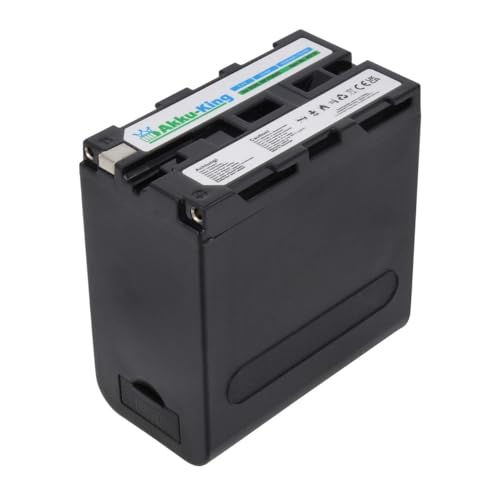 Akku kompatibel mit Sony NP-F980D - Li-Ion 10050mAh - für NP-F750, NP-F770, NP-F950, NP-F960 - mit LED Anzeige und 5V USB Output / 8.4V DC Input Akku kompatibel mit Sony NP-F980D - Li-Ion 10050mAh - für NP-F750, NP-F770, NP-F950, NP-F960 - mit LED Anzeige und 5V USB Output / 8.4V DC Input von Akku-King