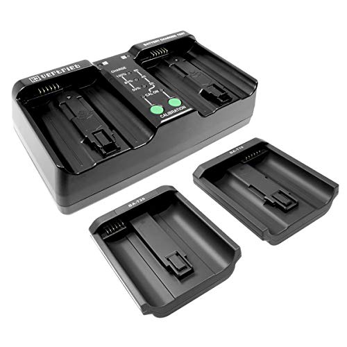 Duo Akku - Ladegerät kompatibel mit Akku Nikon EN-EL18, EN-EL18a, EN-EL18b, EN-EL4, EN-EL4A, Canon LP-E4, LP-E19, BA-T10, BA-T20 - ersetzt MH-26 Duo Akku - Ladegerät kompatibel mit Akku Nikon EN-EL18, EN-EL18a, EN-EL18b, EN-EL4, EN-EL4A, Canon LP-E4, LP-E19, BA-T10, BA-T20 - ersetzt MH-26 von Akku-King