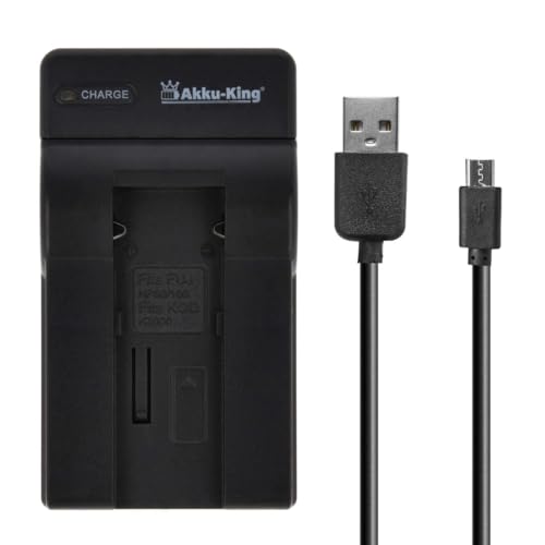 USB-Akku-Ladegerät kompatibel mit Fuji NP-80, NP-100 USB-Akku-Ladegerät kompatibel mit Fuji NP-80, NP-100 von Akku-King