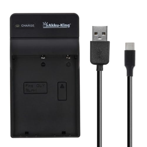 USB-Akku-Ladegerät kompatibel mit Olympus BLH-1 USB-Akku-Ladegerät kompatibel mit Olympus BLH-1 von Akku-King