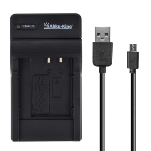 USB-Akku-Ladegerät kompatibel mit Olympus Li-90B USB-Akku-Ladegerät kompatibel mit Olympus Li-90B von Akku-King