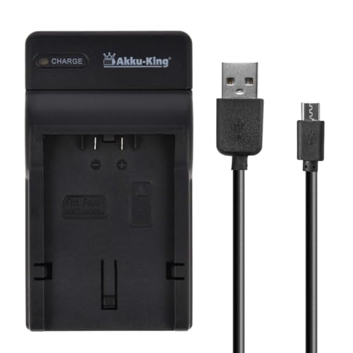USB-Akku-Ladegerät kompatibel mit Panasonic CGA-S002E, CGR-S006E USB-Akku-Ladegerät kompatibel mit Panasonic CGA-S002E, CGR-S006E von Akku-King