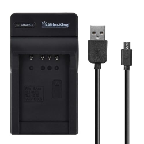 USB-Akku-Ladegerät kompatibel mit Samsung SLB-0837B USB-Akku-Ladegerät kompatibel mit Samsung SLB-0837B von Akku-King