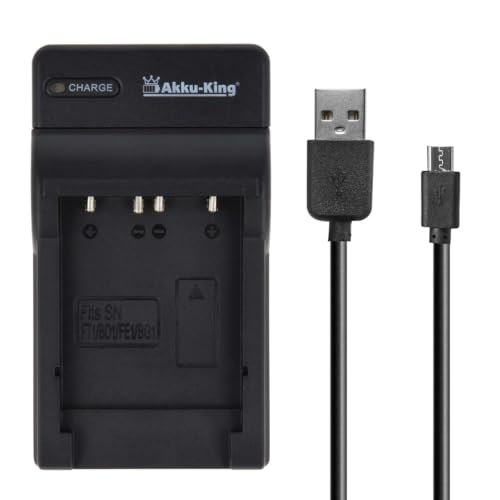 USB-Akku-Ladegerät kompatibel mit Sony NP-FT1 USB-Akku-Ladegerät kompatibel mit Sony NP-FT1 von Akku-King