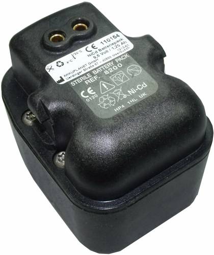 Akku Med Medizintechnik-Akku ersetzt Original-Akku (Original) 11630 de Soutter 9.6V 1250 mAh von Akku Med