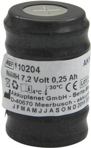 Akku Med Medizintechnik-Akku ersetzt Original-Akku (Original) 20ZU1015 Servox 7.2V 250 mAh von Akku Med