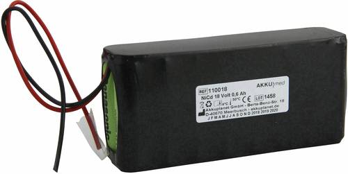 Akku Med Medizintechnik-Akku ersetzt Original-Akku (Original) 503-18 Dimeq 18V 600 mAh von Akku Med