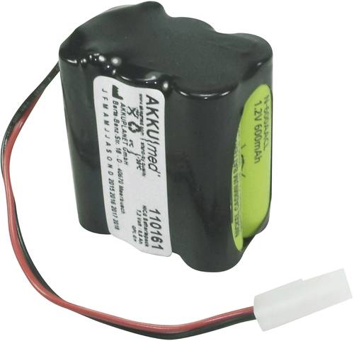 Akku Med Medizintechnik-Akku ersetzt Original-Akku (Original) 68-21-12-721 Seca 7.2V 600 mAh von Akku Med