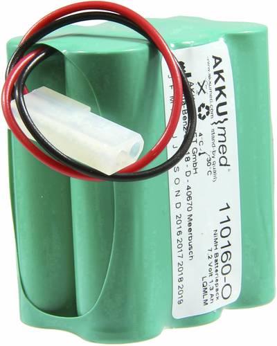 Akku Med Medizintechnik-Akku ersetzt Original-Akku (Original) 68-22-12-721-009 Seca 7.2V 1250 mAh von Akku Med