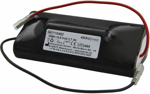 Akku Med Medizintechnik-Akku ersetzt Original-Akku (Original) 704080 Quest 10.8V 2700 mAh von Akku Med