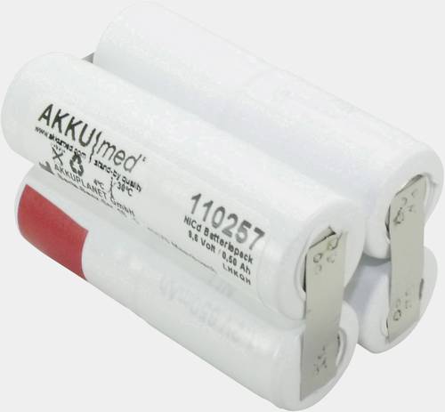 Akku Med Medizintechnik-Akku ersetzt Original-Akku (Original) GA646-9.6 Aesculap 9.6V 500 mAh von Akku Med