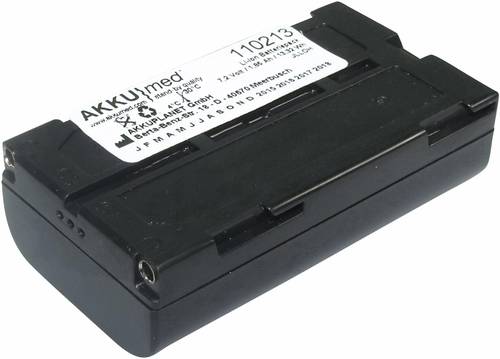 Akku Med Medizintechnik-Akku ersetzt Original-Akku (Original) NK-EEG Nihon Kohden 7.2V 1850 mAh von Akku Med