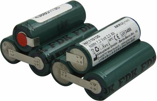 Akku Med Medizintechnik-Akku ersetzt Original-Akku (Original) NPB70, NPB75 Nellcor 7.2V 2500 mAh von Akku Med