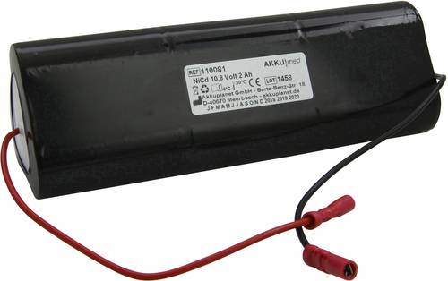 Akku Med Medizintechnik-Akku ersetzt Original-Akku (Original) PA1000 Trimed 10.8V 2000 mAh von Akku Med