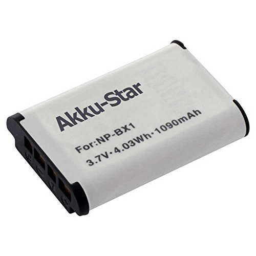 Premium Akku für Sony NP-BX1 (1080mAh / 4Wh) von Akku-Star