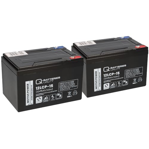 Akku kompatibel 24V 15Ah (2x12V 15Ah) E-Scooter E-Roller von Akkuman.de Akkutechnik vom Fachmann
