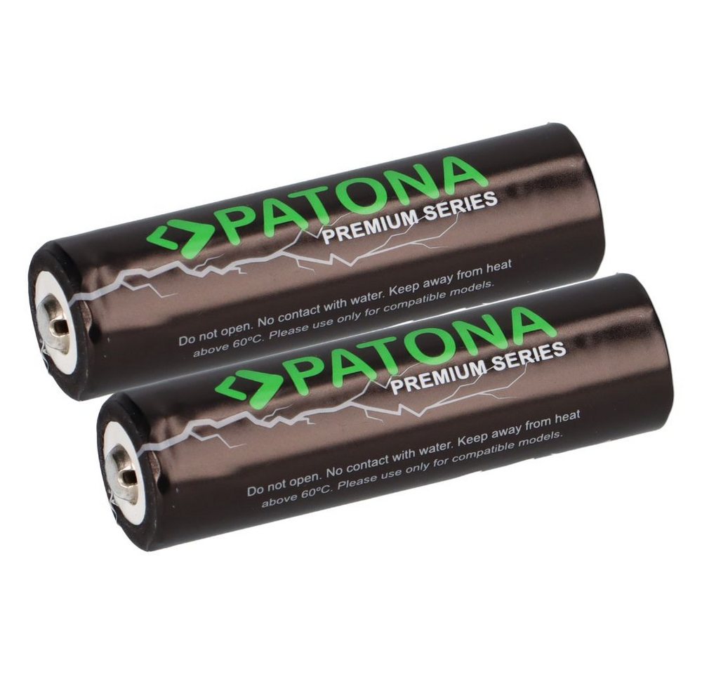 Akkuman.de 2x PATONA Premium 14500 Zelle ICR14500 Li-Ion Akku 3,7V 800mAh Akku Akkuman.de 2x PATONA Premium 14500 Zelle ICR14500 Li-Ion Akku 3,7V 800mAh Akku von Akkuman.de