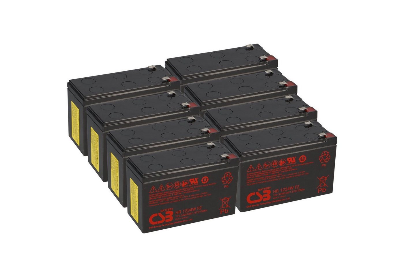 Akkuman.de CSB-SCD105 kompatibler Akkusatz geeignet für APC RBC105 Plug & Play Akku Akkuman.de CSB-SCD105 kompatibler Akkusatz geeignet für APC RBC105 Plug & Play Akku von Akkuman.de