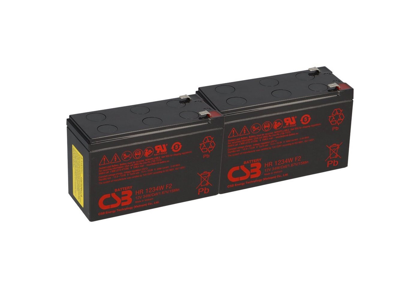 Akkuman.de CSB-SCD22 kompatibler Akkusatz geeignet für APC RBC22 Plug & Play Akku Akkuman.de CSB-SCD22 kompatibler Akkusatz geeignet für APC RBC22 Plug & Play Akku von Akkuman.de