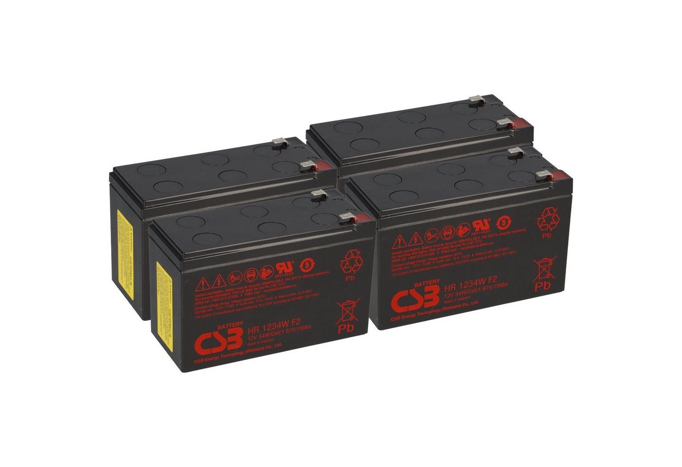Akkuman.de CSB-SCD24 kompatibler Akkusatz geeignet für APC RBC24 Plug & Play Akku Akkuman.de CSB-SCD24 kompatibler Akkusatz geeignet für APC RBC24 Plug & Play Akku von Akkuman.de