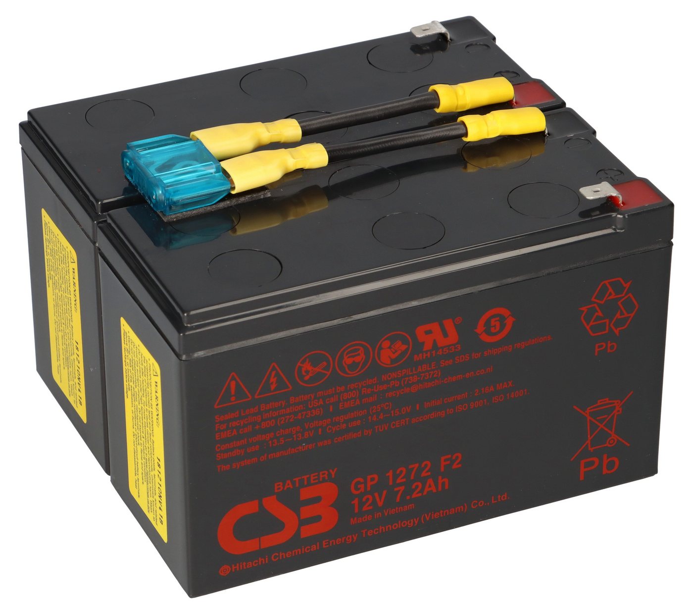 Akkuman.de CSB-SCD9 SCD9 kompatibler Akkusatz geeignet für APC RBC9 Plug & Play Akku Akkuman.de CSB-SCD9 SCD9 kompatibler Akkusatz geeignet für APC RBC9 Plug & Play Akku von Akkuman.de
