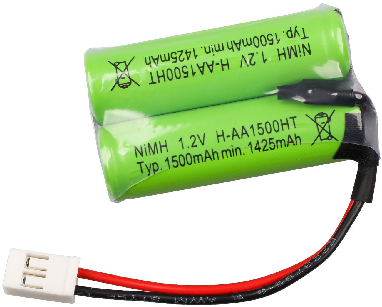 Akkuman.de Notleuchtenakku NiMH 2,4V 1500mAh 100mm Kabel ersetzt ABB 11190038V/55 Akkupacks Akkuman.de Notleuchtenakku NiMH 2,4V 1500mAh 100mm Kabel ersetzt ABB 11190038V/55 Akkupacks von Akkuman.de