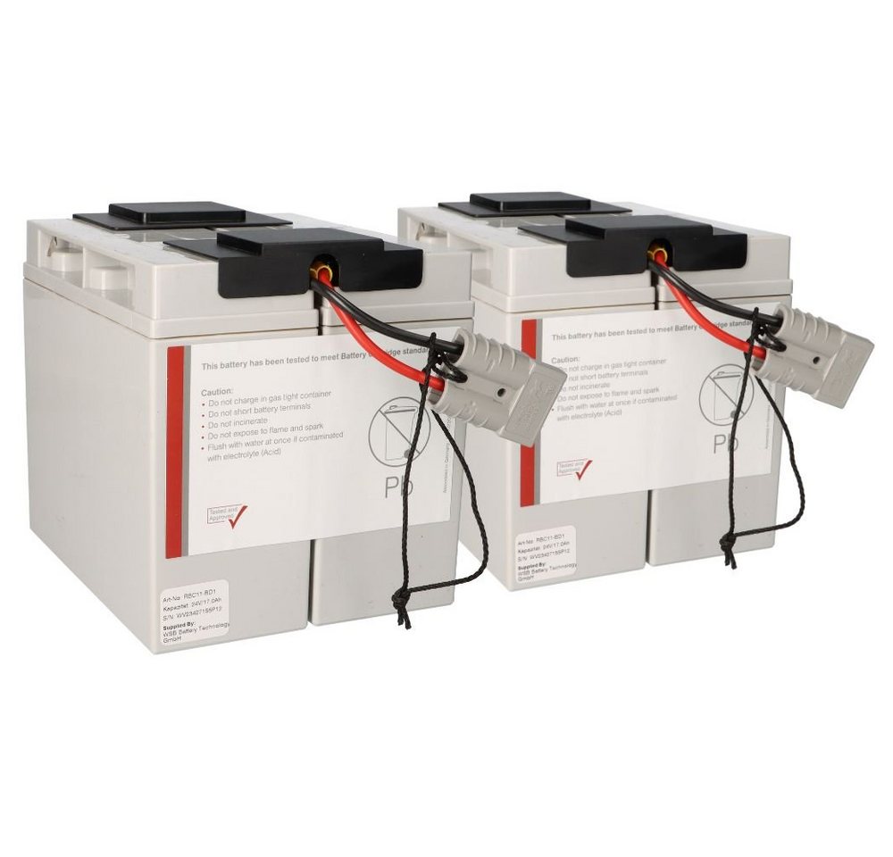 Akkuman.de RBC11 Akku plug'n'play für APC Smart UPS 2200/3000/XL1400/XL2200 Akku Akkuman.de RBC11 Akku plug'n'play für APC Smart UPS 2200/3000/XL1400/XL2200 Akku von Akkuman.de