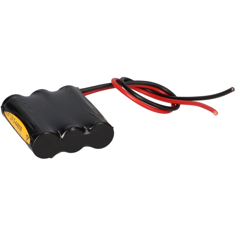 3,6V 800mAh Akkupack Reihe NiCd3609 AA 20cm Kabel 3,6V 800mAh Akkupack Reihe NiCd3609 AA 20cm Kabel von Akkuman
