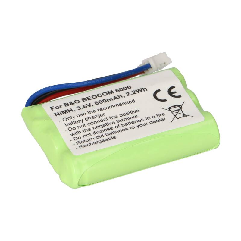 Akku passend für BANG & OLUFSEN BEOCOM 6000 3,6V 600mAh von Akkuman