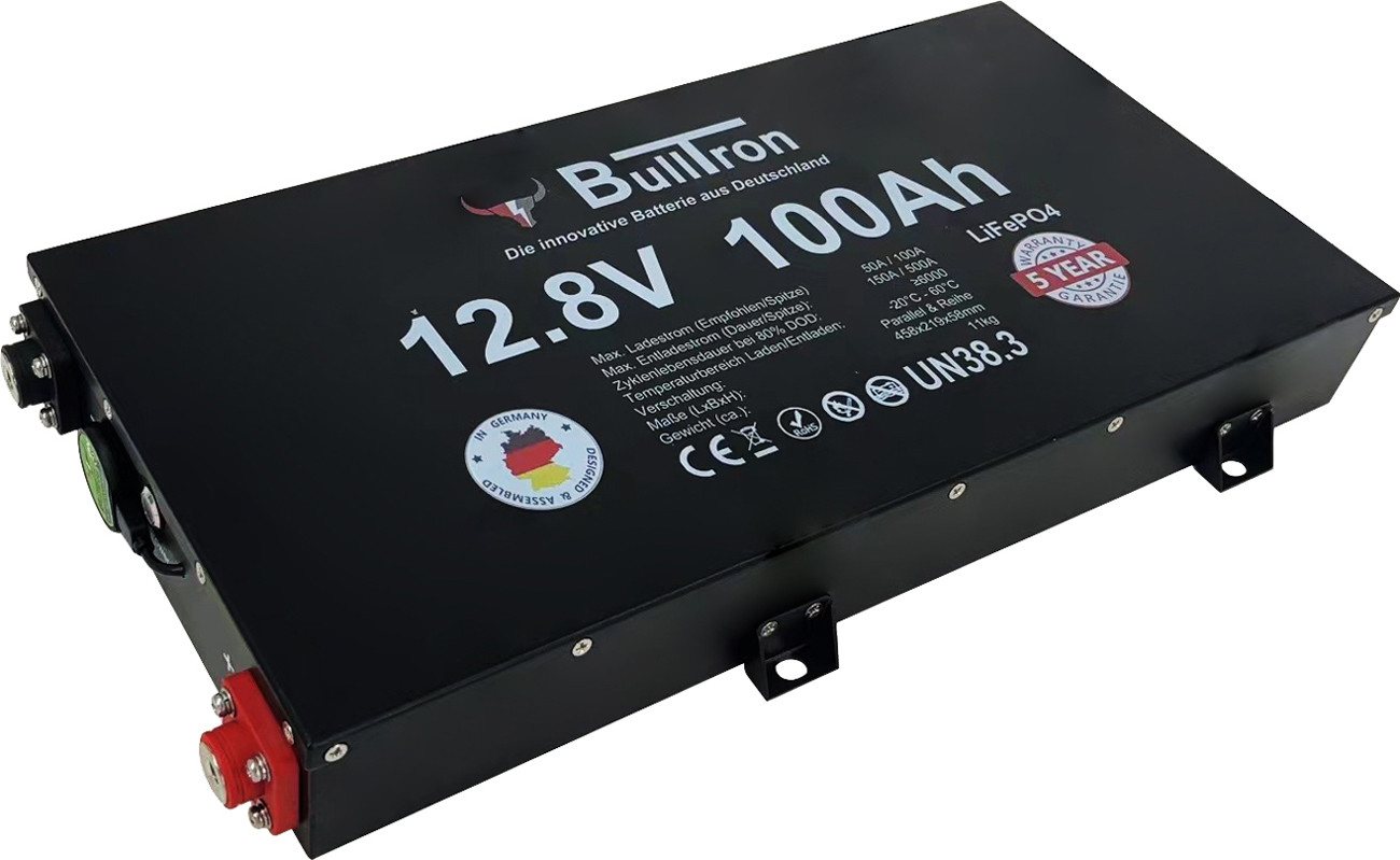 Akkuman BullTron LI100B150-12-SLP 100Ah Polar Smart BMS Bluetooth Akku Akkuman BullTron LI100B150-12-SLP 100Ah Polar Smart BMS Bluetooth Akku von Akkuman