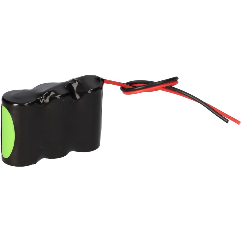 Akkupack 3,6V 4000 mAh C NiMH Notleuchten HT 20cm Kabel F1x3 F31NIMH4000 von Akkuman