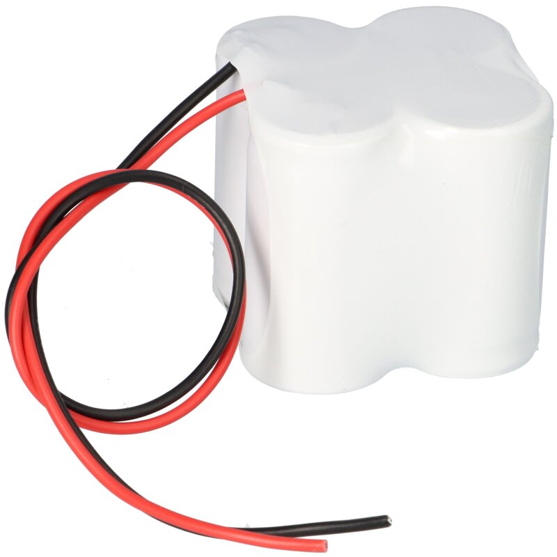 Akkupack 4,8V 4000mAh 4,0 Ah Ni-Cd NiCd für Notlicht Notbeleuchtung Notlampe F2x2 Akkupack 4,8V 4000mAh 4,0 Ah Ni-Cd NiCd für Notlicht Notbeleuchtung Notlampe F2x2 von Akkuman