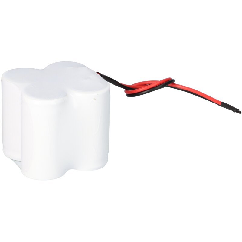 Akkupack 4,8V 4500mAh 4,5Ah Ni-Cd NiCd für Notlicht Notbeleuchtung Notlampe F2x2 Akkupack 4,8V 4500mAh 4,5Ah Ni-Cd NiCd für Notlicht Notbeleuchtung Notlampe F2x2 von Akkuman