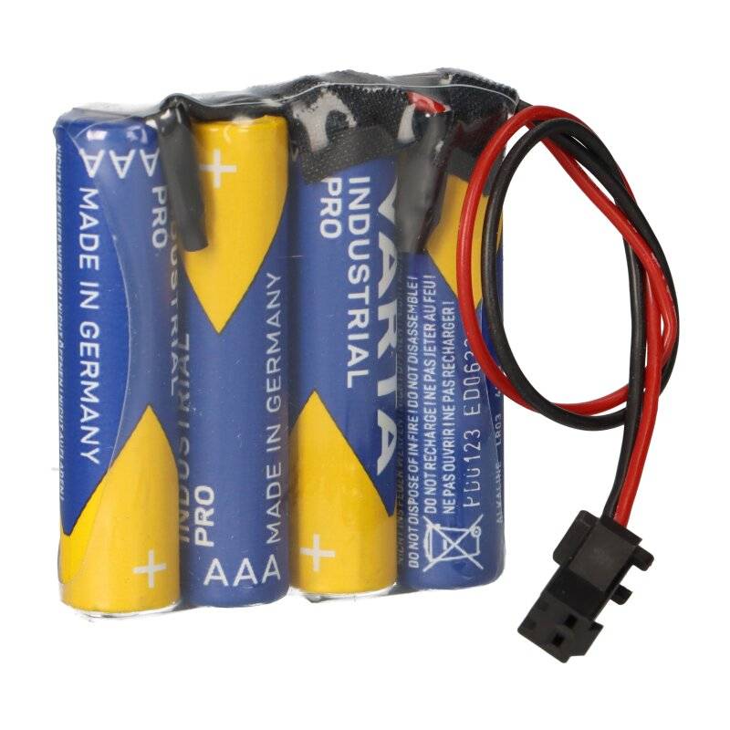 Batteriepack kompatibel zu AMADEO ST50.BP.02 6V 1260mAh F1x4 von Akkuman