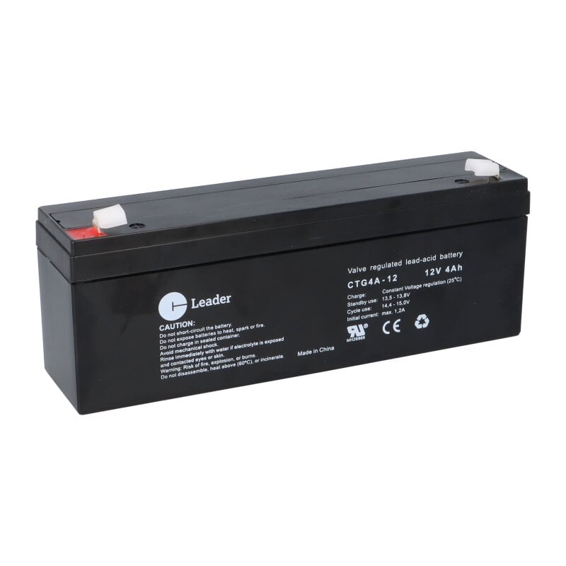 CT Leader AGM Blei Akku CTG4A-12 12V 4Ah 4,8mm Faston CT Leader AGM Blei Akku CTG4A-12 12V 4Ah 4,8mm Faston von Akkuman