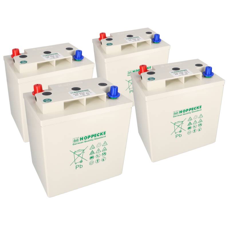 Ersatzakku Set 4x 6V (24V) 170Ah für GSL S75 Arbeitsbühne von Akkuman