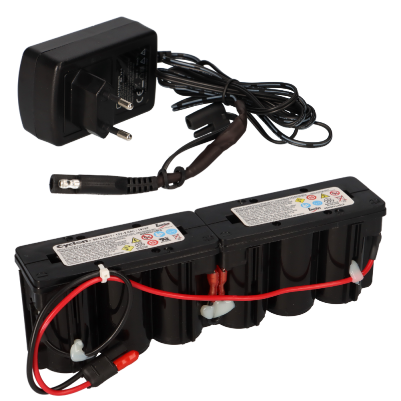 Hawker Cyclon 0819-0017 Monoblock 12V 2,5Ah Bleiakku mit Stecker + Ladegerät für Rasenmäher Akkus Hawker Cyclon 0819-0017 Monoblock 12V 2,5Ah Bleiakku mit Stecker + Ladegerät für Rasenmäher Akkus von Akkuman