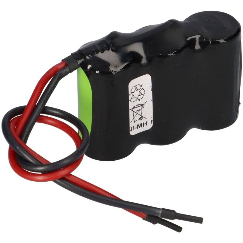 NiMH3633P Notleuchten Akku NiMH 3,6V 3,0 Ah Reihe 20cm Kabel Notlicht Hochtemperatur von Akkuman
