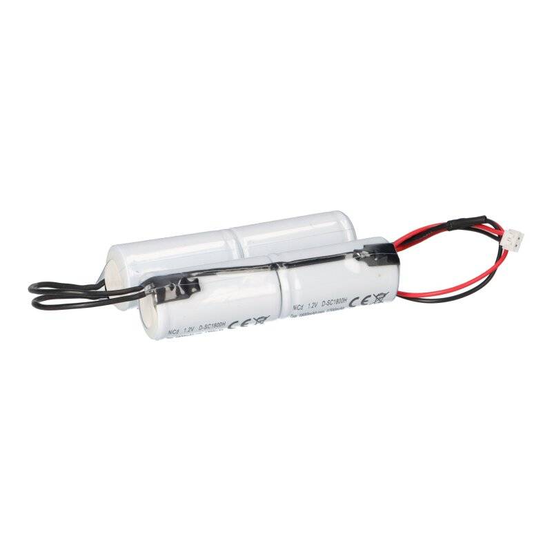 Notleuchten Akkupack passend für Elubat 275617 4,8V 1,8Ah Ni-Cd von Akkuman