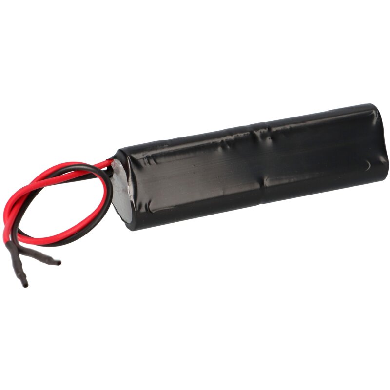 Panasonic Akkupack 7,2V 2700mAh D2x3 mit Silikonkabel von Akkuman