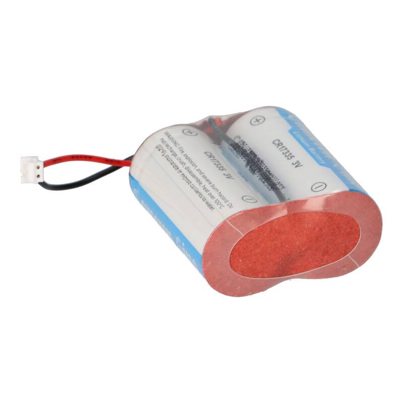 Türschlossbatterie kompatibel mit Glutz LiMnO2 3V 2700mAh von Akkuman